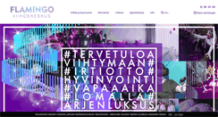 Desktop Screenshot of flamingo.fi